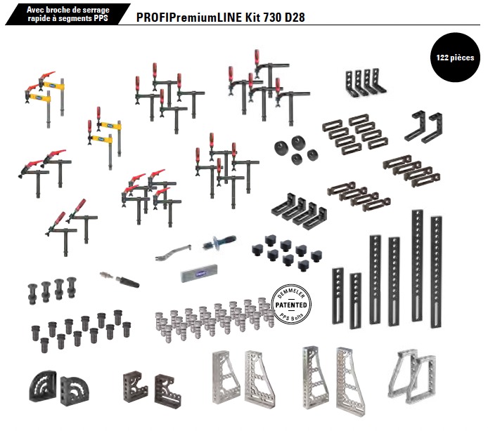 kit d'accessoires premium d28 730 demmeler