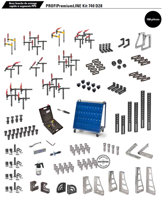 kit d'accessoires premium d28 740 demmeler