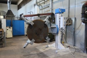 positionneur de soudage mono colonne