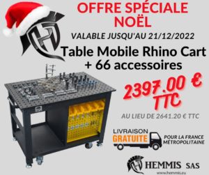 Offre Noël 2022 - Rhino Cart+ 66 accessoires