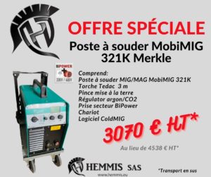 Offre spéciale - Poste à souder MIGMAG Merkle