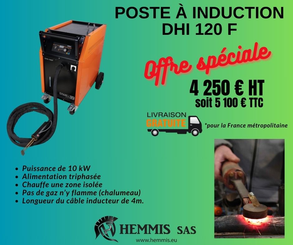 offre spéciale poste à induction DHI 120 F