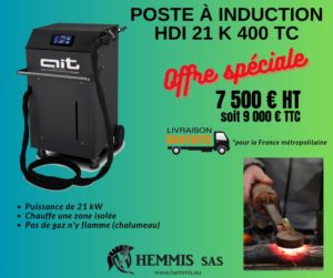 offre spéciale poste à induction HDI 21 K 400 TC
