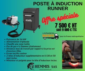offre spéciale poste à induction RUNNER