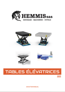 Catalogue table élévatrice