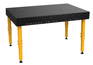 Table de soudage akpha 16 - 1500x1000 - pied réglable hauteur - buildpro