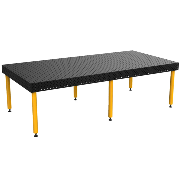 Table soudage alpha 16 - 300 x 1500 - pied standard