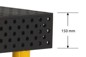 table soudage alpha 16 - bandeau latéral