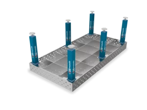renfort table de soudage inox