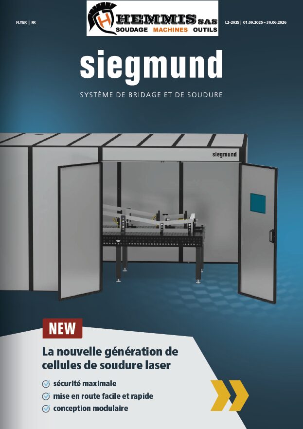 Couverture flyer cellule soudage laser