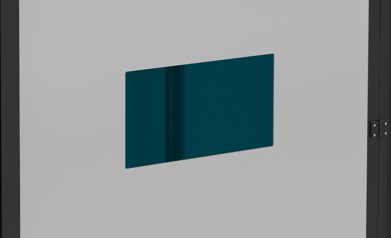 Vitre de sécurité cellule pour le soudage laser