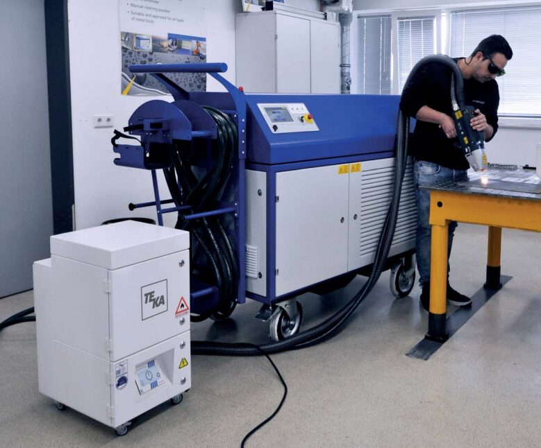 Aspiration des fumée laser